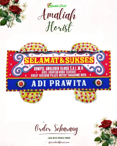 Karangan Bunga Ucapan Selamat jelekong